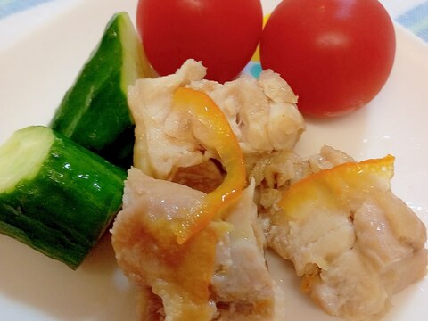 保育園レシピ♡鶏肉のママレード焼き